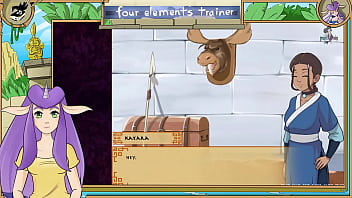 Preview 1 of Jolok Terlampau - Avatar the last Airbender Four Elements Trainer Part 14 fighting ghosts