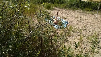Preview 2 of Xxxx Video Hd 1999 - Big Dick Guy Jerks Cock Near Sunbathing Nude Beach Big Boobs Milf and He Massive Cumshot Near Her Body