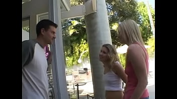 Preview 1 of Broklyn Chase Hos Xxx Hard Pron - Blonde honeys get good stiff fucking from a guy and gets sweet cum