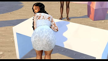 Preview 2 of Super Sex Hot Movie - Summer Walker big black ass