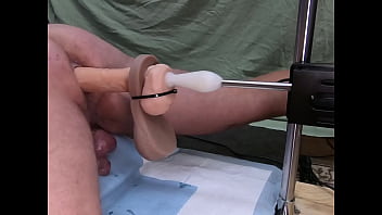 Preview 2 of Daugther Swap Full Video - Machine fucking cum filled ass and ball busting
