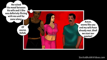 Preview 4 of Red Blue 3d Glasses - Savita Bhabhi Videos - Episode 30