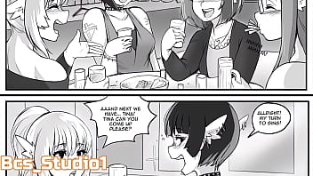 Preview 3 of X X Hod Video - No Lunch Break - Episode 1 - Weight Gain Comic Belly Inflation