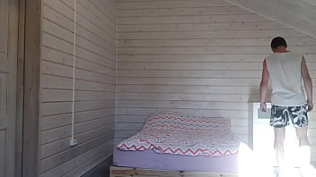 Preview 1 of Canda Xnxx - Sex model mars6mars masturbate at summer cottage