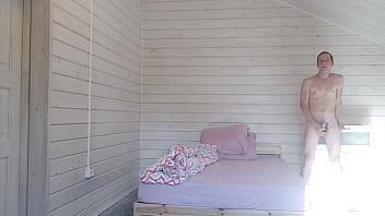 Preview 4 of Canda Xnxx - Sex model mars6mars masturbate at summer cottage
