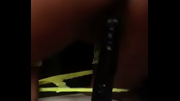 Preview 3 of Pregranc - Ebony couldn&rsquo_t hold squirt