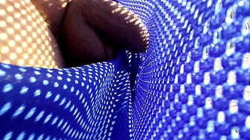 Preview 1 of Hindi X Xce Movi - Wearing see through mesh shorts without lining in public