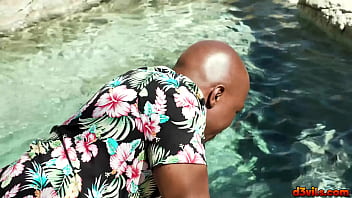 Preview 1 of Soliniyan Sexi Ollvideos - Adira Allure anal fucked by BBC by the pool!