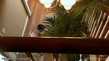 Preview 1 of Cut Faddali - Stepdaughter and mom bdsm pounded