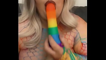 Preview 2 of Russian Zrelie - xxSinderella - Solo BBW Pussy Play and Deepthroat w/ Dildo