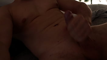 Preview 3 of Men Dquirys - Hot guy masturbates till orgasm on the sofa