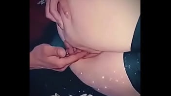 Preview 4 of Sri Lanka Mom And Boy Sex Video - Duct tape hottie enjoys being Fingerbang