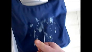 Preview 4 of Ortega Sisters Busty - Blue polyamid swimsuit...     sperma-fetish
