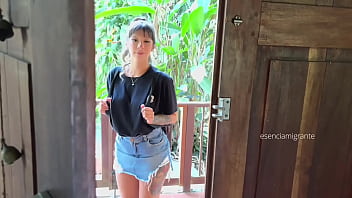 Preview 1 of Patan Xxx Ass Hd - Daddy&#039_s babysitter is at home,  can you help me experience something?