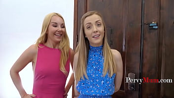 Preview 2 of Money Bartender - Watching Mom Fuck Her Step Sis- Aaliyah Love,  Karla Kush