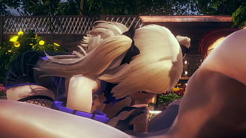 Preview 3 of Family Stronge - Genshin Impact Hentai - POV Fischl Blowjob and cum at her face - Japanese Asian Manga Anime Game Porn