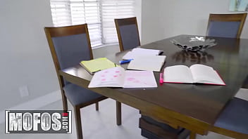Preview 2 of Sex Honda Riko Vs Shigeo Tokuda - (Alice Pink) Is Supposed To Study But She Prefers To Have A 3some With Her Bf Her Friend Liv Wild - Mofos