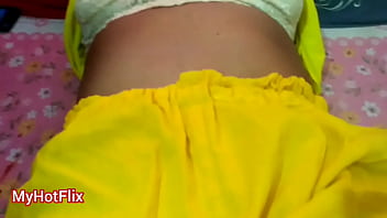 Preview 1 of Prostate Stimulation Missionary - Hot Young Couples Romantic Sex Moment. My Wife&#039_s Beautiful Pussy