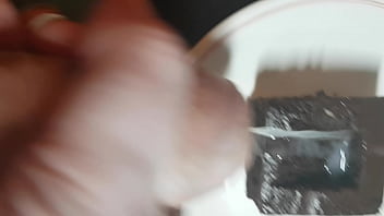 Preview 3 of Heroin Xnxs - Grandpa66s cum on food
