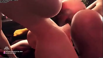 Preview 2 of Muslim Hijab Forced - Futa Cerene and Clarice Space Fuck (long version)