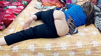 Preview 1 of Andar Fox - Drinking Milk From Big Boobs Of My Indian Stepmom Than Fucking Her Big Ass With Clear Hindi Audio