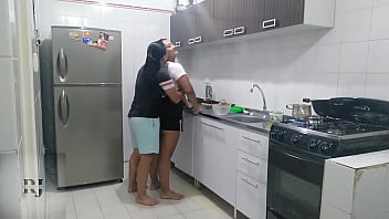 Preview 1 of Landis I Sex - me da una rica follada en la cocina