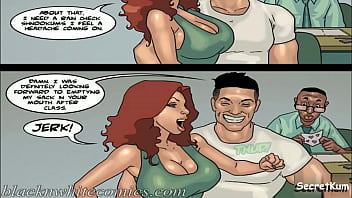 Preview 2 of Carmella Bing Joi - Detention season #3 Ep. #1 - Janitor Caught Teenage girl Sucking Dick Students Deepthroat.