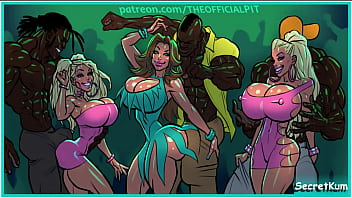 Preview 1 of In Bengal - Damballah Island Diaries - Vacation on small Caribbean island - Cheating wives Interracial Gangbang