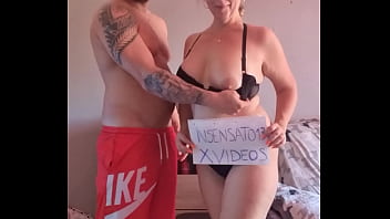 Preview 2 of Fuck Cum Bra - V&iacute_deo de verificaci&oacute_n de la rubia y su macho