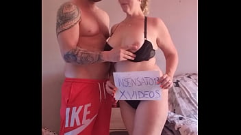 Preview 4 of Fuck Cum Bra - V&iacute_deo de verificaci&oacute_n de la rubia y su macho