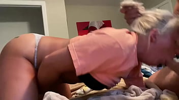 Preview 1 of Barbara Mori Nude Videos - Neighbors wife sucking my dick