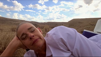 Preview 1 of Ibu Crot Om - Ginger B High Desert Sun Tanning
