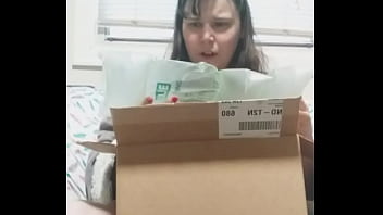 Preview 1 of Lana Garlz Xxxx Hd - Unboxing anal toys and wet look clothes~