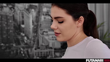 Preview 2 of Little Daughter Fuck By Old Man - Real Life Futanari - Valentina Nappi suck and ride cock of her clone