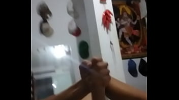 Preview 3 of Porn Threesome Tits - Dotadito22cm se pajea para l&aacute_ nena PARTE 1PARTE