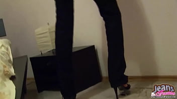 Preview 3 of Beeg Coom Amirka - I have a new pair of jeans to tease you with