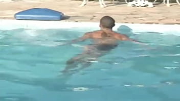 Preview 2 of Mom Show Son Pussy - Metendo com dois na chacara