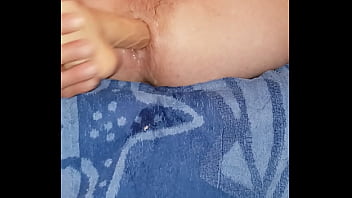 Preview 2 of Chloe Toy Schoolgirl Upskirt - Soloboy enjoys dildo and creampie