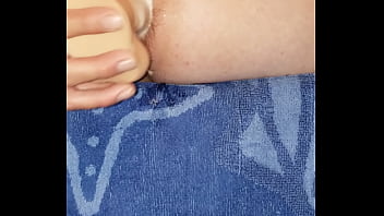 Preview 3 of Stepson Forced Stepmom Kitchen - Anal dildo closeup and personal