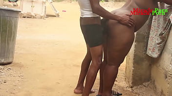 Preview 3 of Vagina Inside Out Sperma - My landlord daughter bathing outside and ended up with doggystyle hardcore