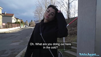 Preview 1 of Cathy Mompov - Public Agent Spends his money on a working girl who gives great blowjob and fucks hard