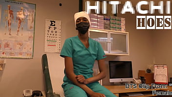 Preview 2 of Redheadbig Tits - SFW NonNude BTS From Jewel&#039_s The Night Shift Nurse Needs An Orgasm,  Patient Room ChitChat , Watch Film At HitachiHoes Reup