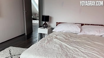 Preview 1 of Xxxx 1hors - Beautiful young Blonde girl fucks her old photographer after bikini photoshoot