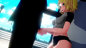 Preview 2 of 10xxx Yars - Kagamine Rin Rough Sex In The Gym MMD by Syupi