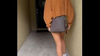 Preview 3 of Rep Sex Hot Bhabi - I&rsquo_m positive this is what everyone see&rsquo_s when I get out of my car. No makeup hair a mess and dress riding up.