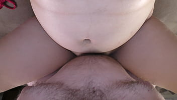 Preview 2 of Femle Sex Vedio - Cheating hotwife with a huge pregnant belly and big boobs return home after rough fucking and allow her cuckold hubby fuck her pussy without condom! - Milky Mari