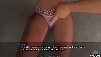 Preview 3 of Fake Cabe - A PETAL AMONG THORNS #32 &bull_ Playing with her clit