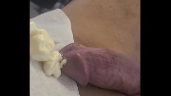 Preview 1 of Taylor Workings - Spray foam in my penis