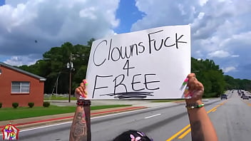 Preview 3 of Indian 3gp King School - TheJaidynVenus Wanted To Let A Clown Fuck For Free And Ran into Gibby The Clown