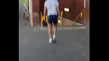 Preview 1 of Budak Sekolahl - Tight shorts young lad